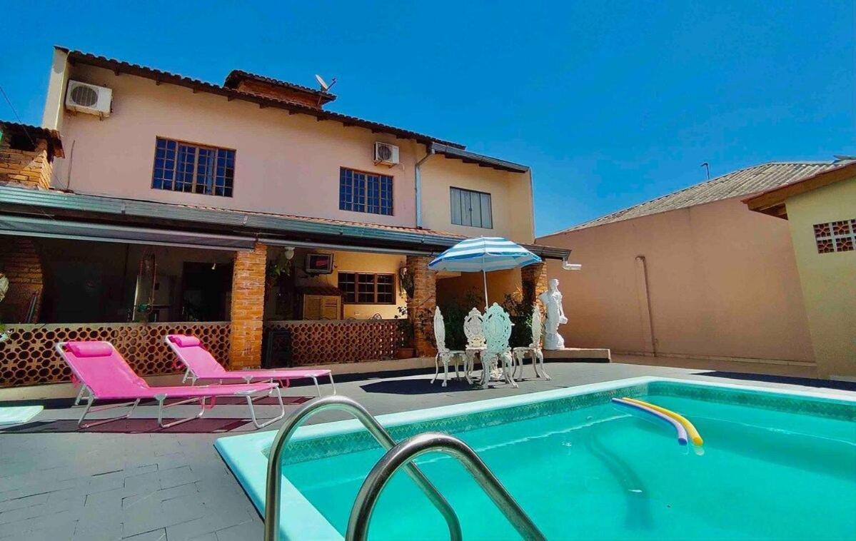 Casa Com Piscina Proximo Atrativos/ Wifi/ Garagem Villa Фос ду Игуасу Екстериор снимка